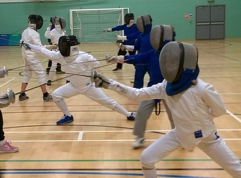 kids fencing set